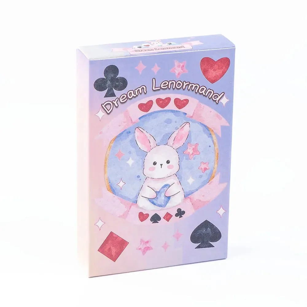 Dream Lenormand Tarot Card Deck 43 Cards Oracle Board Game for Kids Family & Friends Perfect Puzzle Leisure Activity 8.9 x 5.7cm — image 2