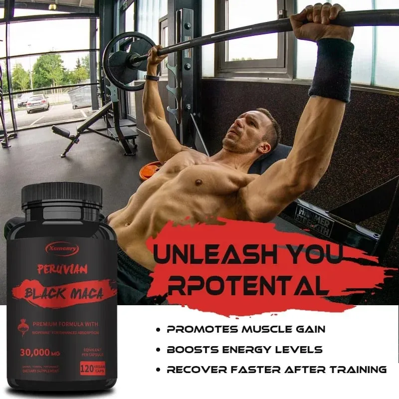 Maximum Strength Black Maca Root - 30 000 Mg - Gelatin Maca Root Extract From Peru — image 5