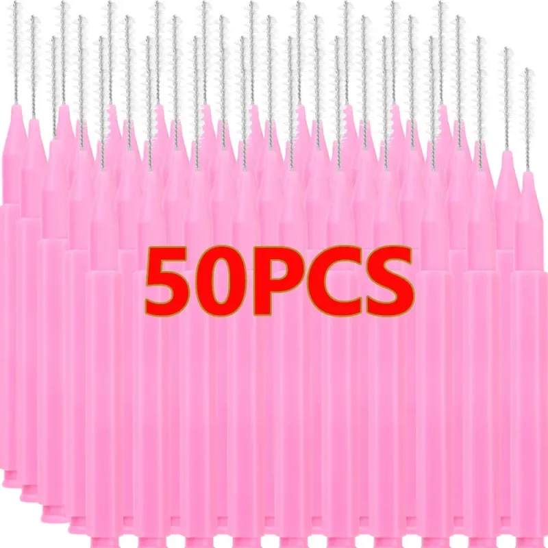 Disposable Mini Eyebrow Brush 50pcs Portable Eyelash Brow Lifting Brushes Applicators Eyelash Comb Lash Extension Beauty Brush — image 19