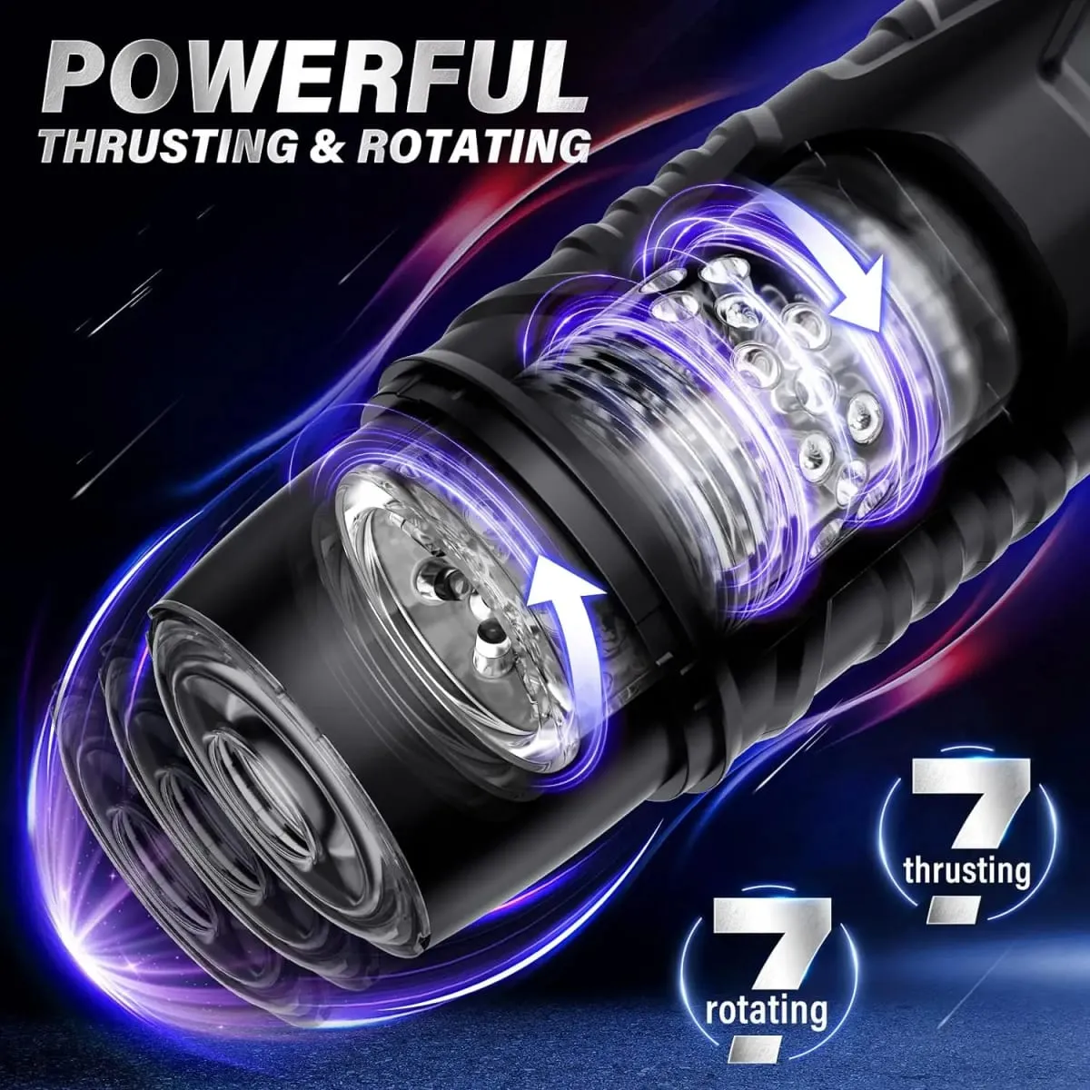 Electric Masturbation Cup Vagina Masturbator Automatic Shaking Sucking Sexy Groans Male Masturbator Pussy Adult Tools Sex Toys — image 2