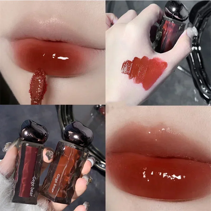 7 Colors Mirror Dyeing Lip Gloss Moisturizer Liquid Lipstick Waterproof Long Lasting Red Lip Tint Korean Natural Makeup Cosmetic — image 8