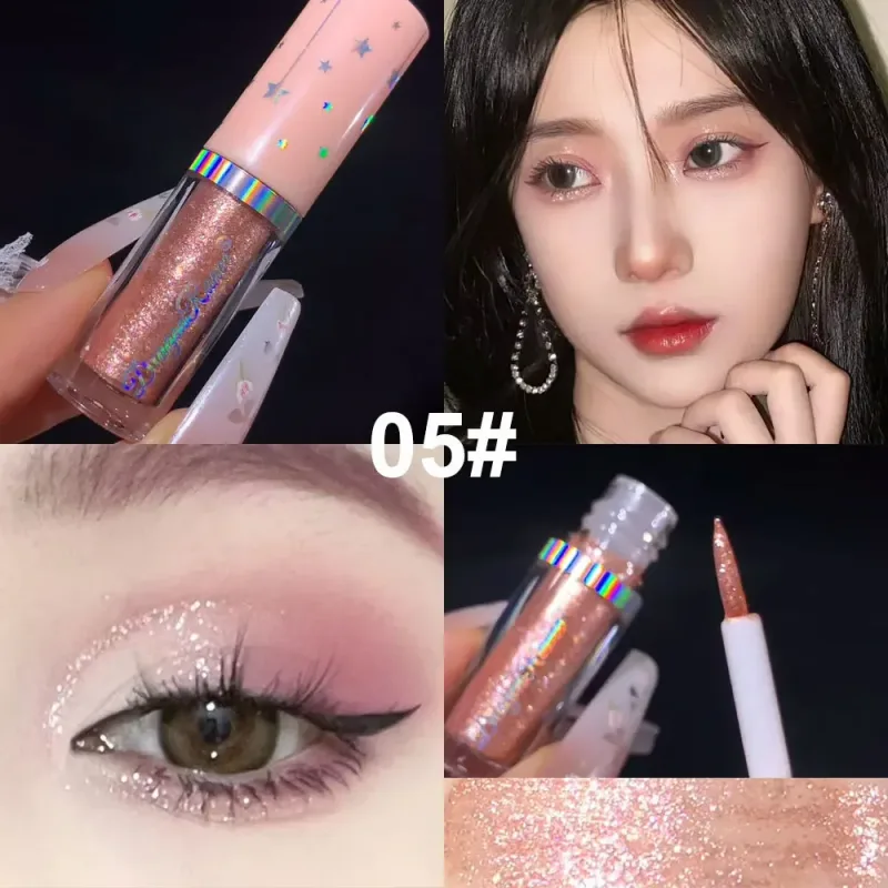 Blue Sequins Liquid Eyeshdaow Glitter Gel Shiny Metallic Eyeliner Pen Diamond Shimmer Waterproof Eye Beauty Party Makeup Tool — image 11