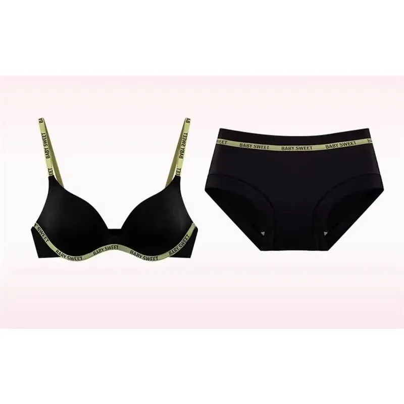 New Trend Dopamine Color Set reggiseno senza cuciture Push Up Piccolo seno Lift Wireless Comfort Beauty Back Daily Casual Plus Size 32-38 — image 1