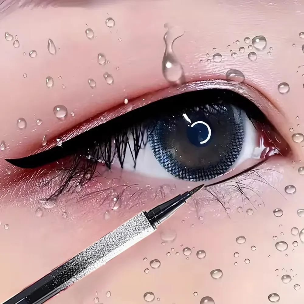 Starry Eyeliner Pen Waterproof & Smudge-Proof Quick-Dry Long-Lasting Matte Finish Multi-Look Eye Makeup Safe for All Skin Types — image 2