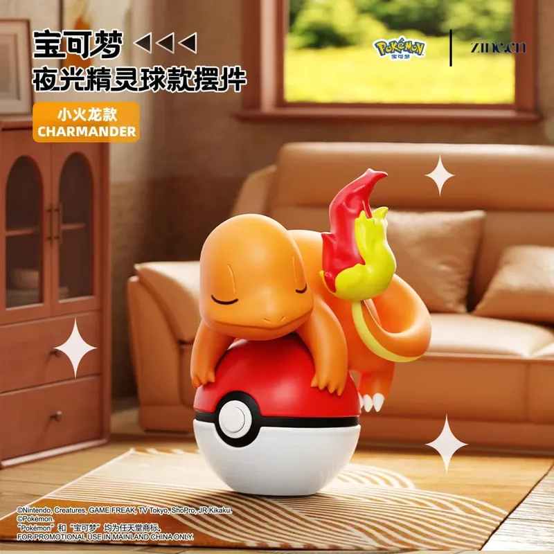 정품 포켓몬 피카추 Eevee Psydusk Squirtle Charmander Bulbasaur 애니메이션 액션 피규어 장난감 인형 자동차 장식 크리스마스 선물 — image 7