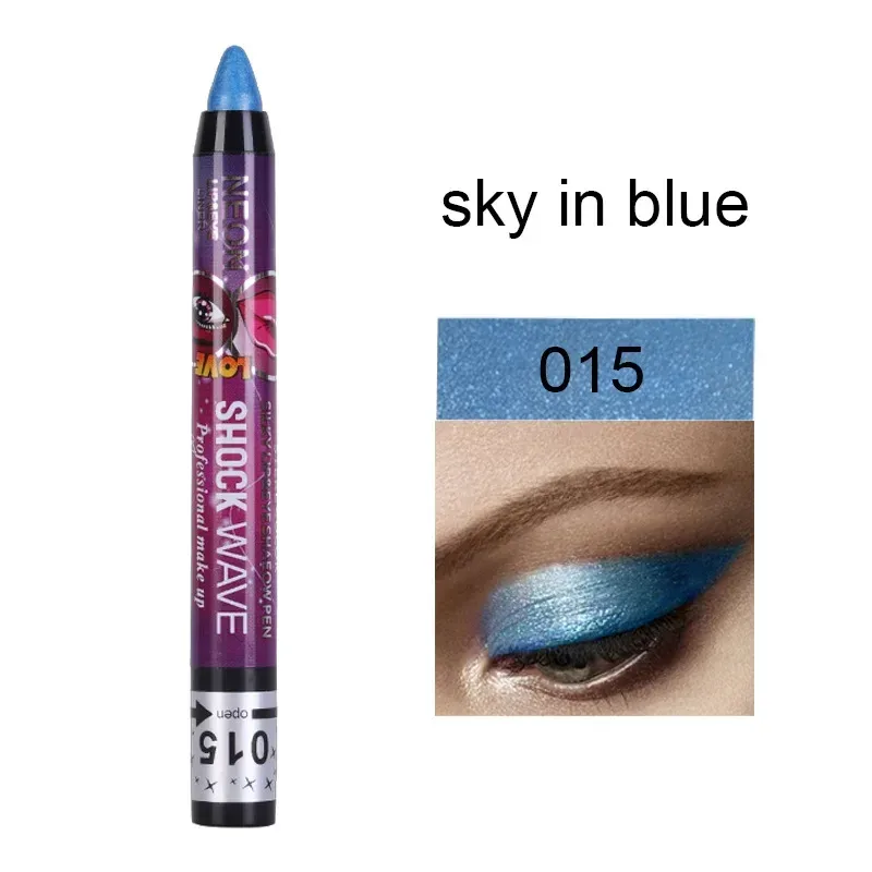 2 In 1 Eyeshadow Lipstick Stick Pencil Waterproof Glitter Matte Eye Shadow Makeup Pigment Eyeshadow Pen — image 31