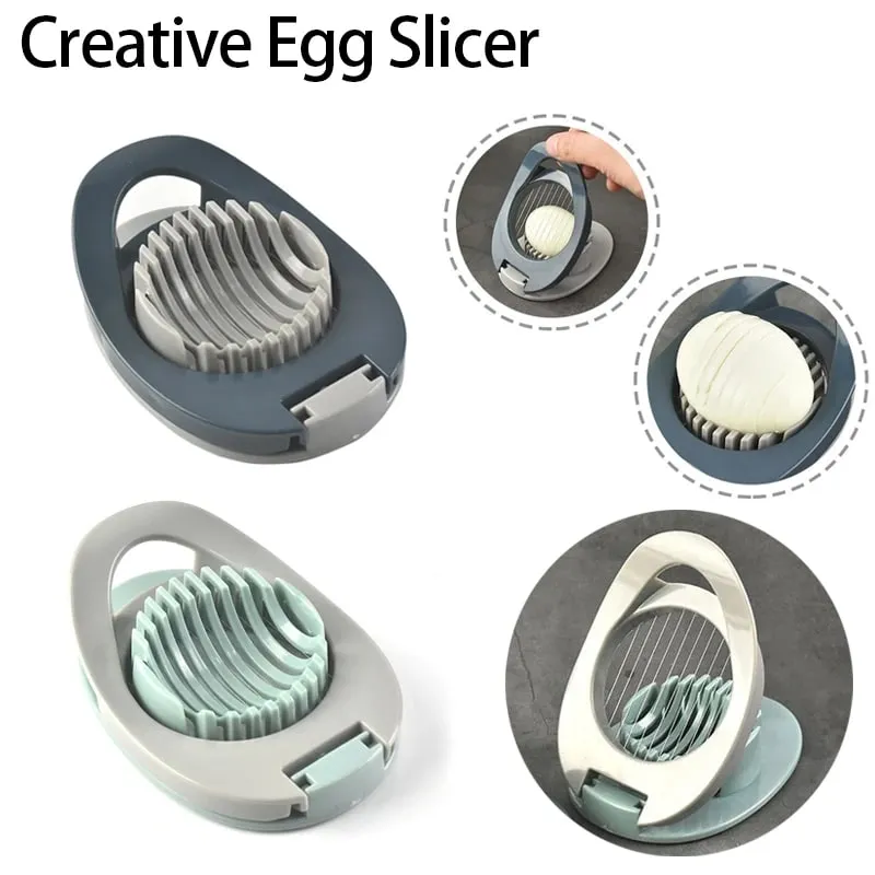 Stainless Steel Wire Egg Slicer Fruit Garnish Slicer Multipurpose Egg Cutter Cut Pores Hard Eggs JDGJ002 — image 1
