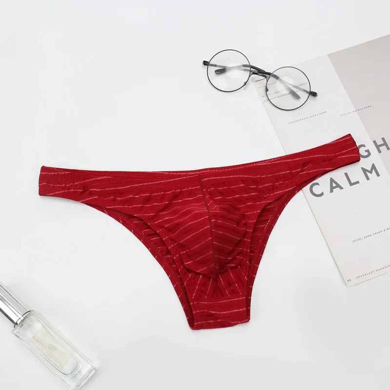 Sexy U Pouch Briefs Mens Underwear Men Bikini Briefs Cuecas Calzoncillos Solid Breathable Male Mini Panties Homme Slips — image 9