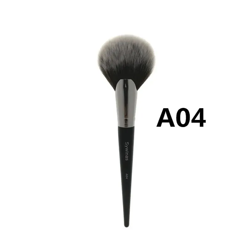 Sywinas Fan Brush Highlighter Soft Face Beauty Painting Powder Foundation Blush Bronzer Blending Makeup Brushes