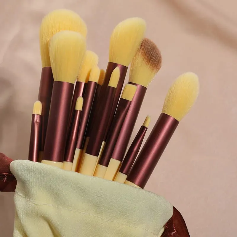 13/8Pcs Soft Fluffy Makeup Brushes Set for cosmetics Foundation Blush Powder Eyeshadow Kabuki Blending Makeup brush beauty Tools