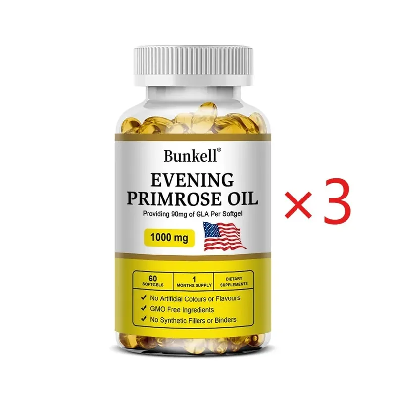 Evening Primrose Oil - Anti-oxidation Bone Strengthening Immunity Enhancement Endocrine Health Improvement — image 10