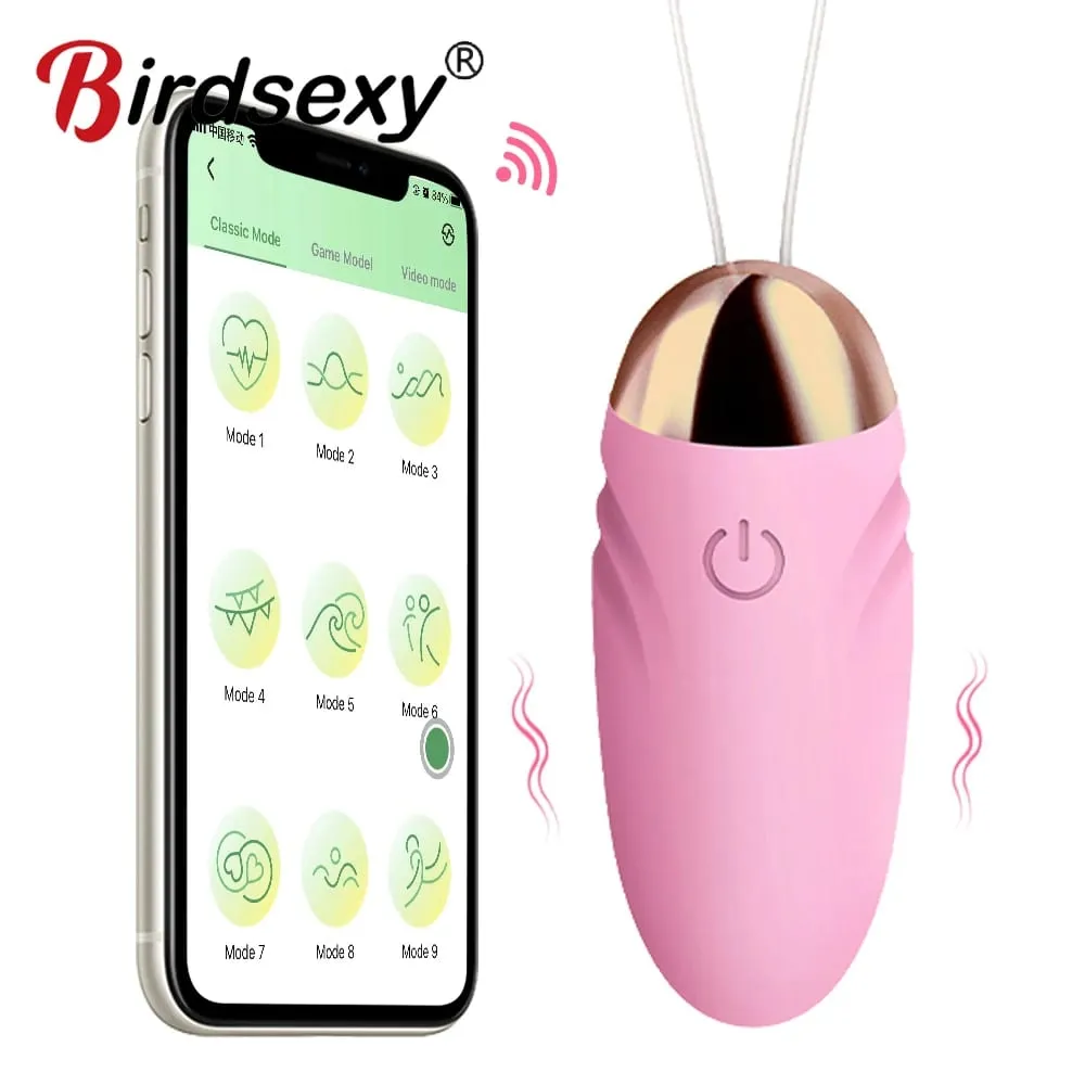 Wireless APP Control Dildo Vibrator Vagina G Spot Anal Stimulator Vibrating Egg Female Panties Wearable Sex Toys For Adult Women — image 1