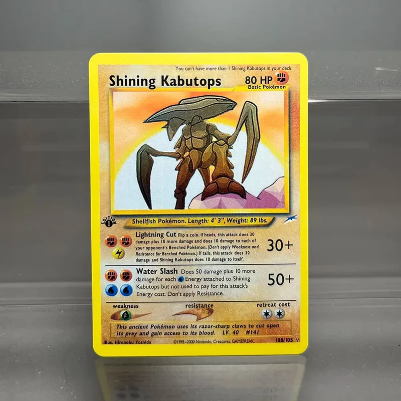 PKM Single Cards 1st Edition 1996 Raichu Charizard Dragonite PTCG Foil Cards Game Collection PKM Proxy Cards — image 11