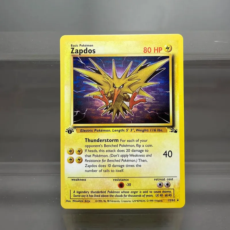 PKM Single Cards Fossil Gengar Dragonite 1st Edition Kabutops Lapras PTCG Proxy Cards Collection Battle Cards Toys Gifts — image 6