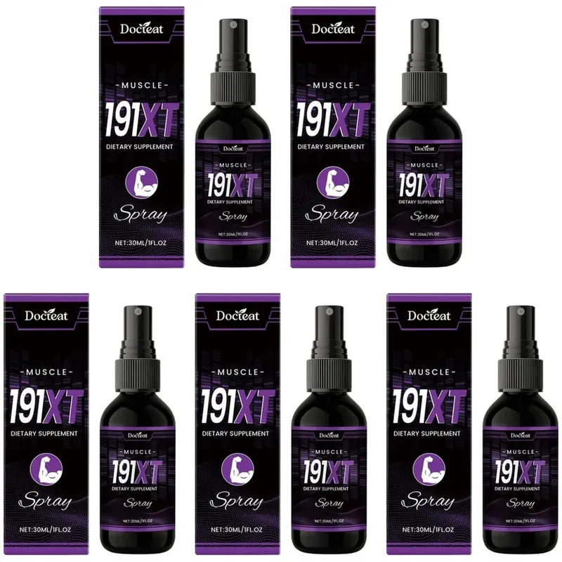 191XT Spray muscular con vitamina B3 L-Arginina y extracto de Tribulus Terrestris para resistencia y soporte muscular 30 ML — image 11