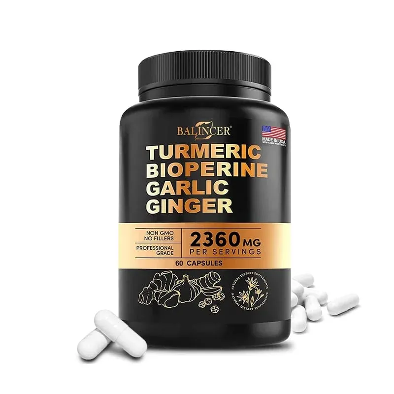 Turmeric Curcumin with Black Pepper for Optimal Absorption Best Vegan Joint Support Supplement — image 10