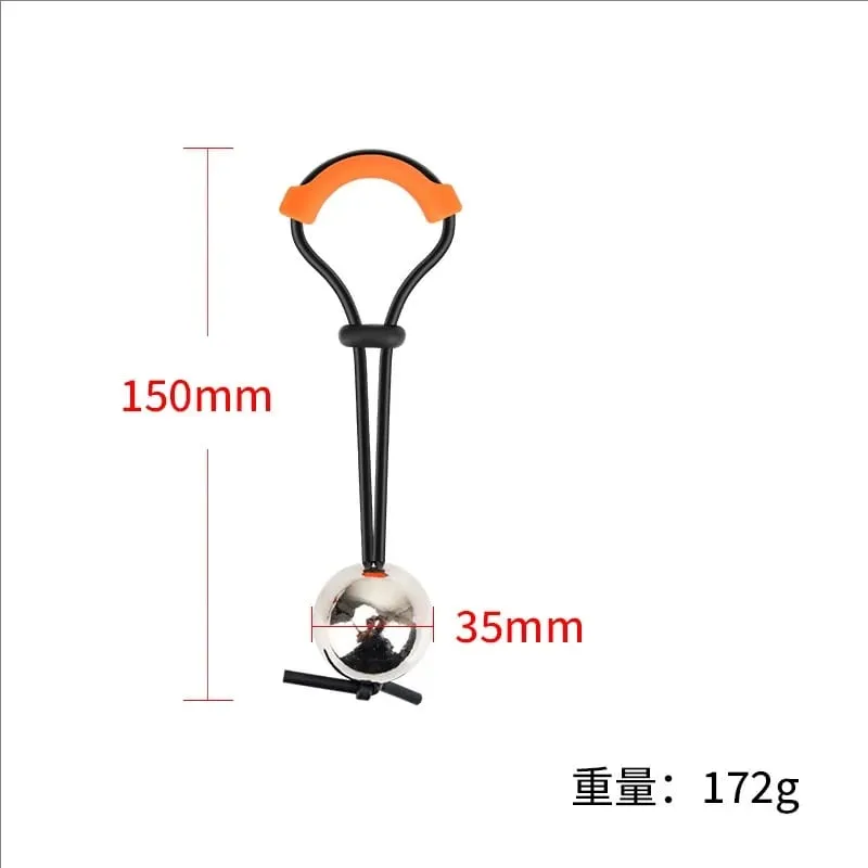 9 Size Male Penis Ring Glans Exerciser SM Penlie Device Weight Bearing Penis Extender Enlargement Stretcher Ball Sex Toy for Men
