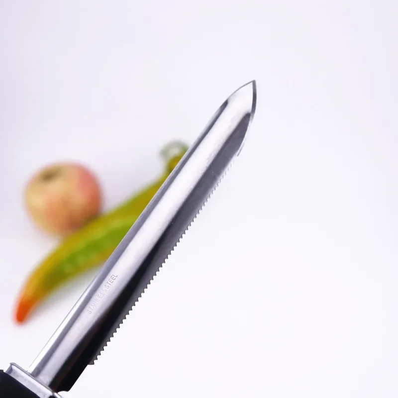 Chili Core Extractor Home Portable Stainless Steel Zucchini Courgette Cucumber Corers Special Kitchen Gadgets with Serrated Edge — image 4