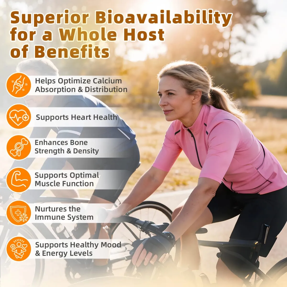 Vitamin D Calcium Capsules Helps Calcium Absorption Strengthen Bone and Tooth Improve Osteoporosis Adult Health Food — image 5