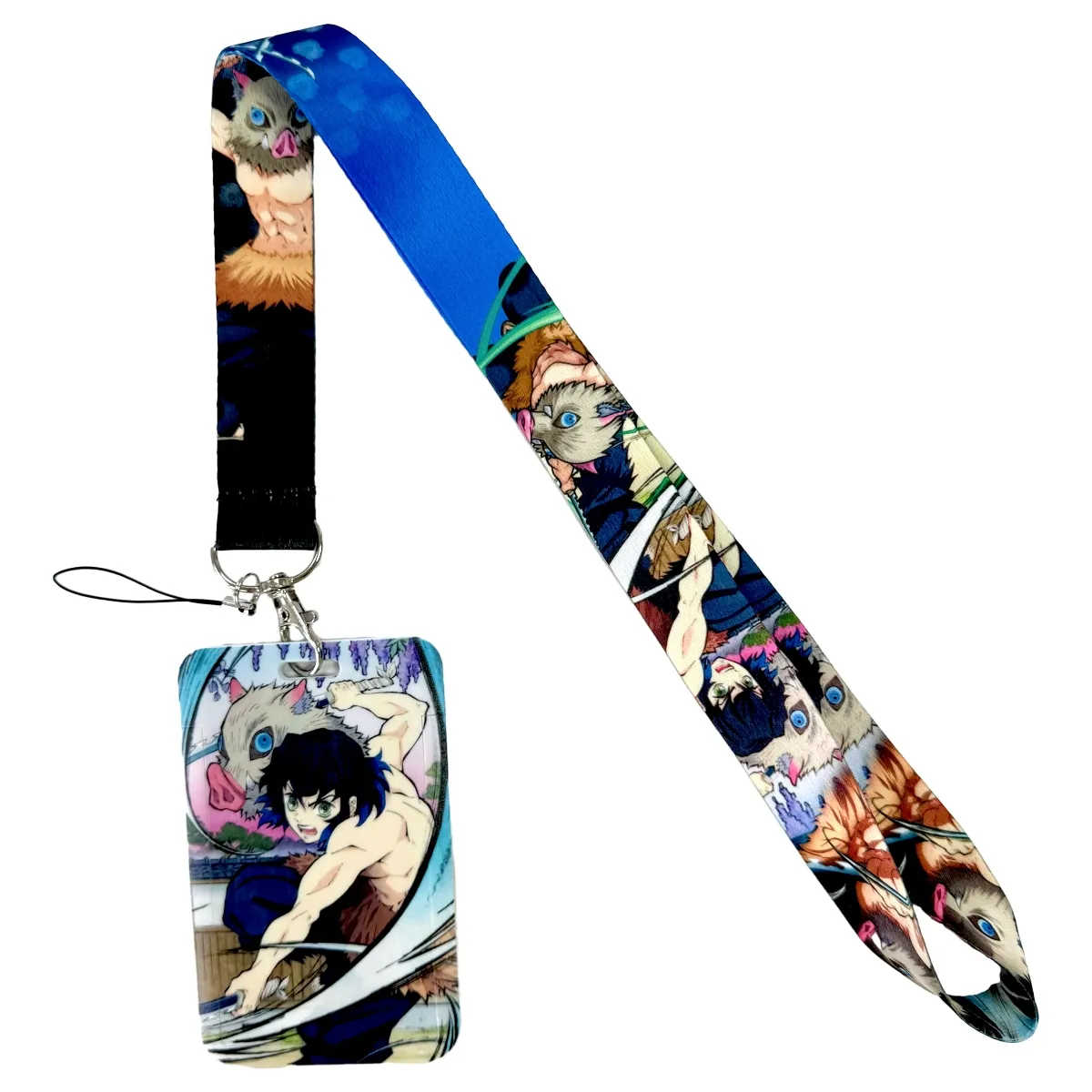 Anime Lanyard Credential Holder Keychains Neck Lanyard For Pass Card Credit Card Holder Straps Mobile Phone Charm Accessories — image 4