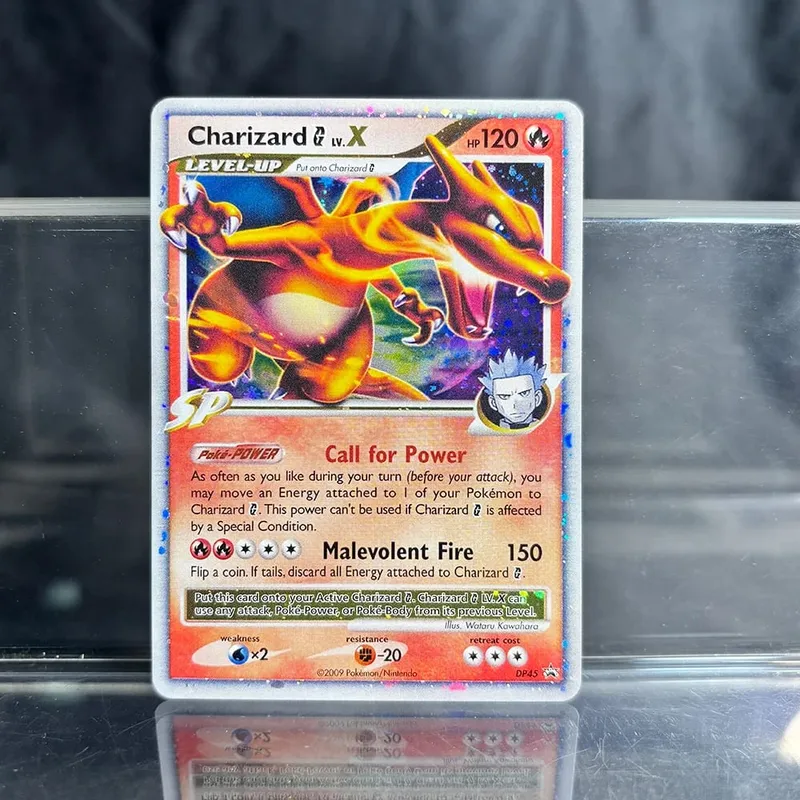 Holographic Game Trading Collection PTCG Proxy Cards Charizard Pikachu Mew EX Singl PKM Foil Cards Gengar VMAX Skyridge (SK) — image 2