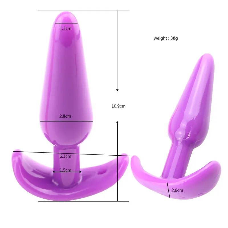 Silicone Anal Dildo Butt Plug Soft Prostate Massager Adult Gay Products Anchor Anal Plug Beads Erotic Sex Toys for Men Women — image 6