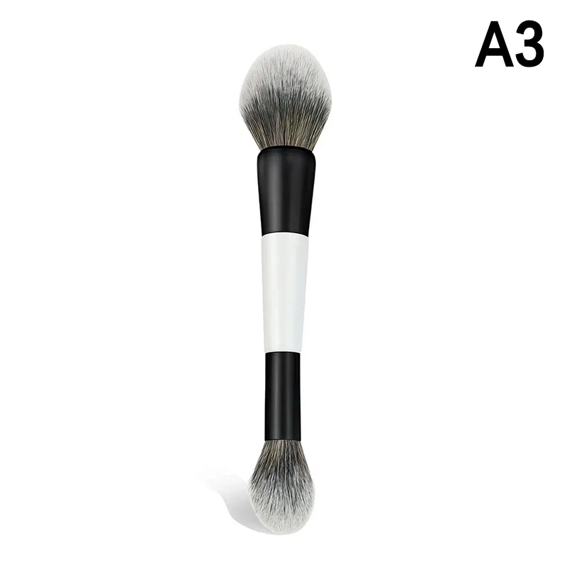 ✦ Dual-Ended Foundation Face Brush Double-ended Powder Blush Contour And Eyeshadow Concealer Makeup Brushes — image 8
