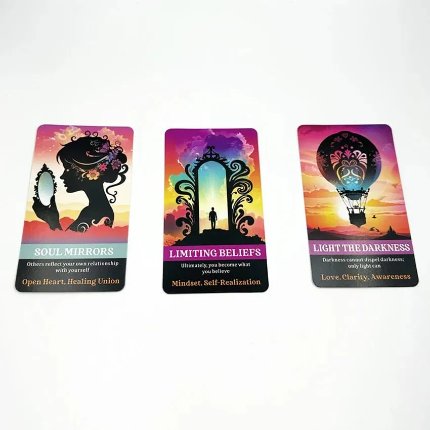 Shadow Work Oracle Cards 56Cards 12X7 CM Help You Understand Your Unconscious Side — image 2