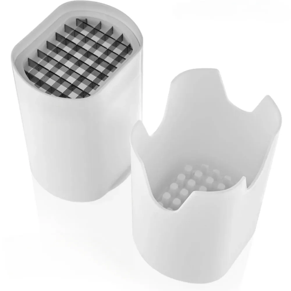 French Fry Cutter Tool White – Tool Food Dicer Veggie Dicer Chopper Veg Chopper White French Fry Cutter Natural Cut Rapid Slicer