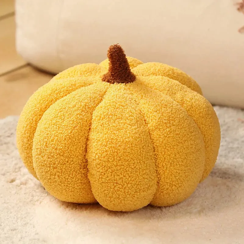 20CM Hot Sale Plush Pumpkin Toys Soft Stuffed Plant Plushie Pillow Cushion Home Party Halloween Decoration Kids Gifts