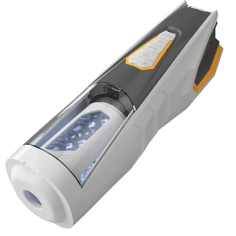 Automatic Thrusting Male Masturbator Rubbing Masturbation Sucking Blowjob Machine Pocket Pussy Adults Sex Toys for Men masturbat — image 1