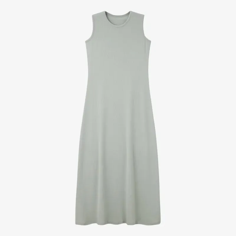 AS 2025 summer ribbing closed-fit wrap tops + Aline dress high Stretch matching sets