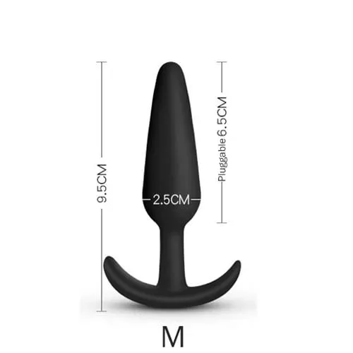 100% Safe Silicone Dildo Anal Plugs Butt Plug Unisex Sexy Stopper 3 Different Size Adult Sex Toys for Men/Women Trainer Massager — image 8