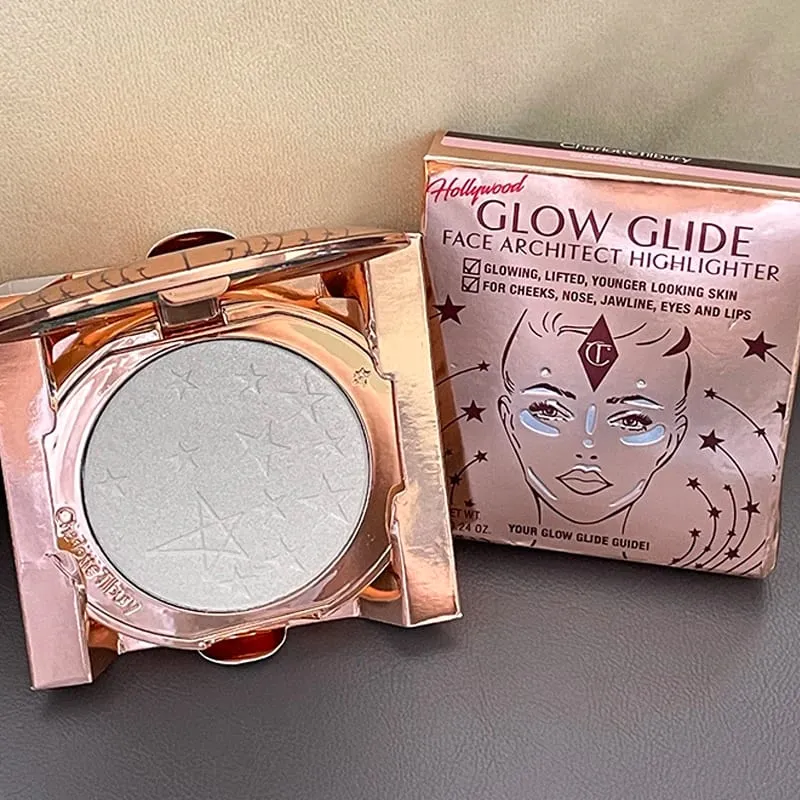 Charlotte Tilbury CT Highlighter Foundation Continuously Texture of The Makeup Hydrating Concealer Brightens Powder Compact — image 16