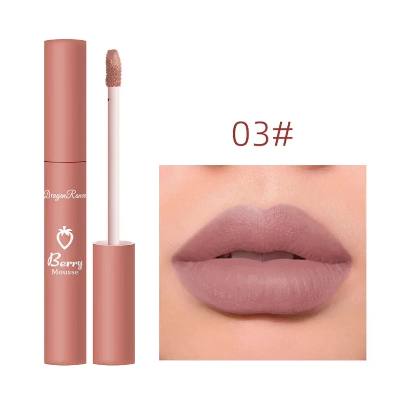 12 Colors Liquid Lipstick Nude Matte Sexy Waterproof Long Lasting Lip Gloss Moisturizing Velvet Non-stick Cup Lip Glaze Makeup — image 16