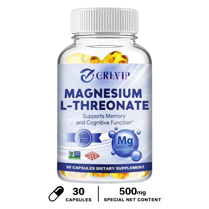 Magnesium L-Threonate - Improve Memory Cognition Stress Relief and Sleep Quality — image 9