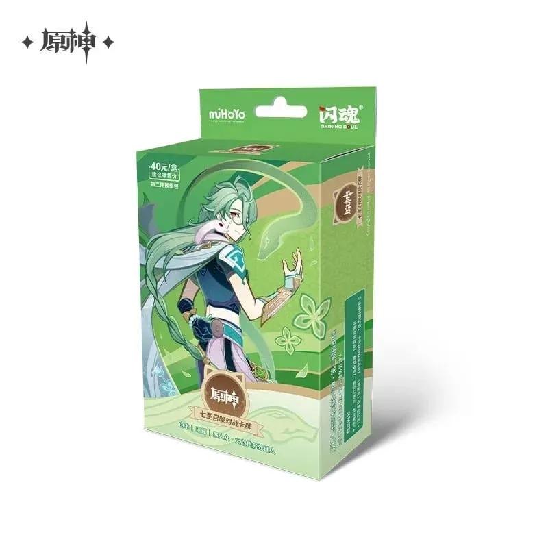 Original Genshin Impact Card Genius Invokation TCG Battle Card Hu Tao Raiden Shogun Anime Character Collection Card Kid Toy Gift — image 30