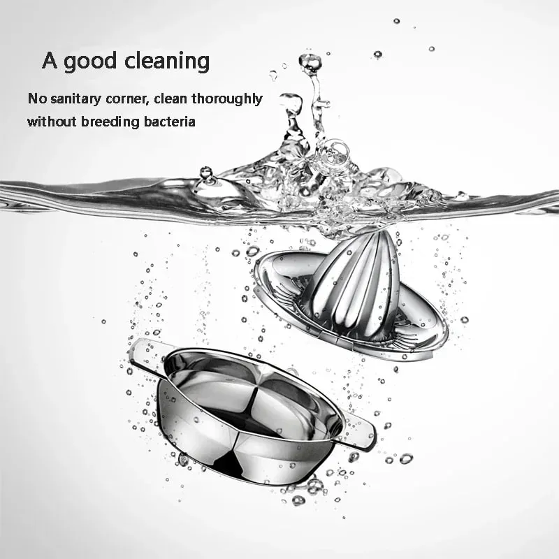 304 Stainless Steel Lemon Juicer Home Small Creative Juicer Portable Manual Juicer Orange Squeezer — image 5