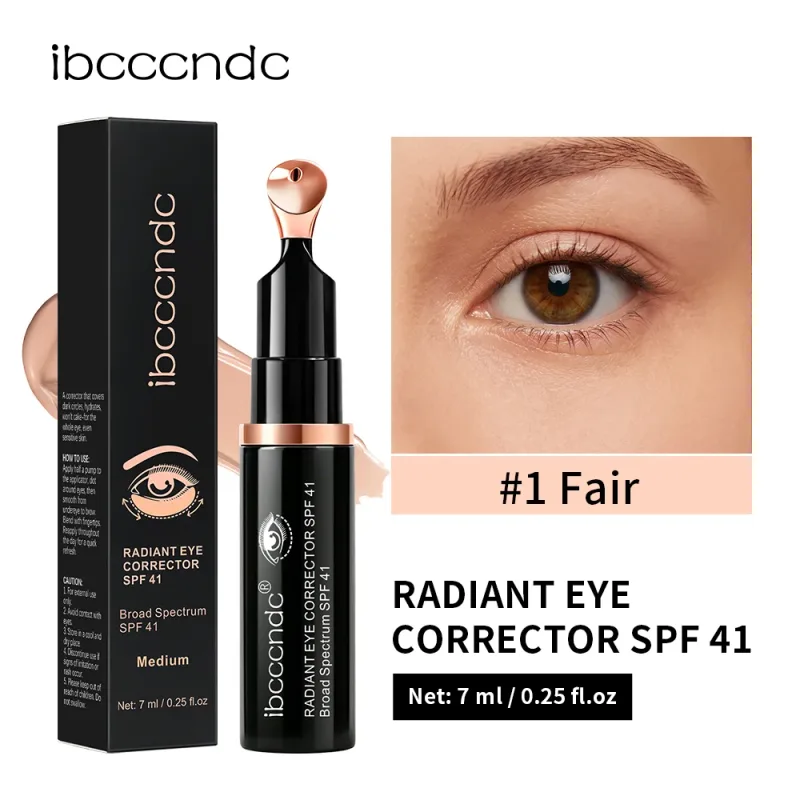 Lakerain Eye Sunscreen Concealer SPF41 Улучшает затемнение под глазами, длительное увлажнение, снимает отечность, крем-корректор для глаз — image 8