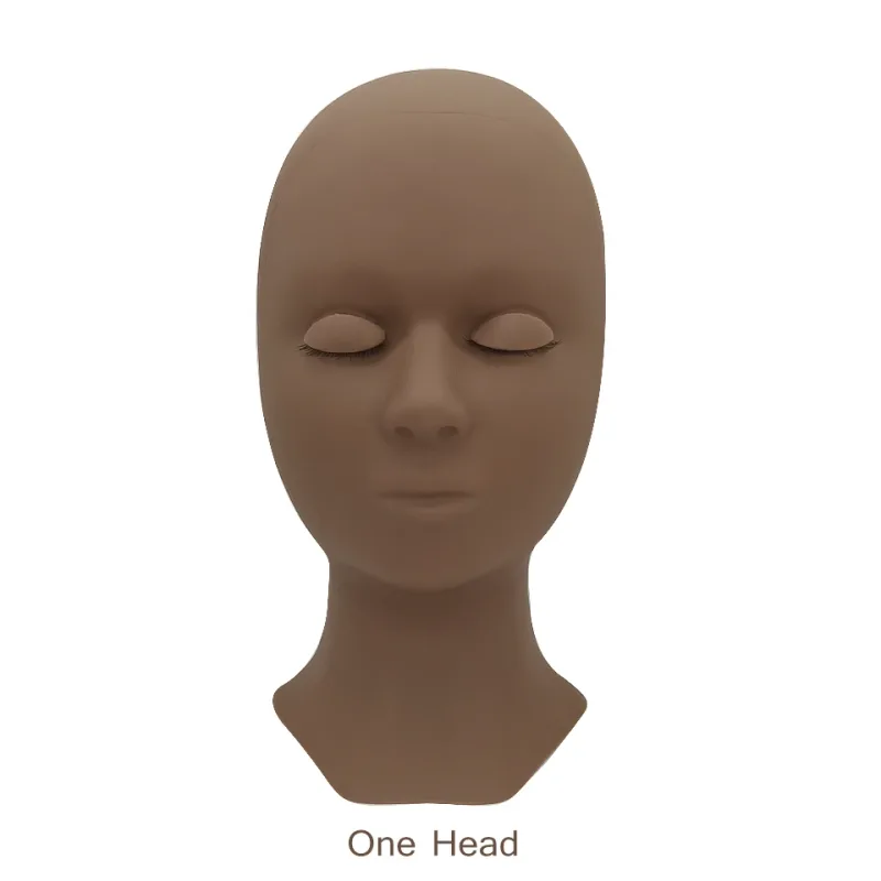 Wholsale Price Practice Lashing Eyelashes Mannequin Head Beginner Training Set Cosmetics Eye Lash Extension Supplies Mannequin — image 31