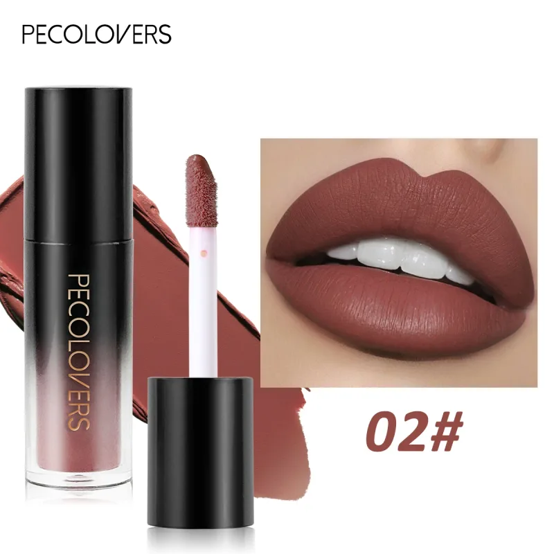 Multiple Colors Matte Velvet Lip Gloss Waterproof Long-lasting Non-stick Cup smooth Lipstick To Apply High Color Rendering — image 16