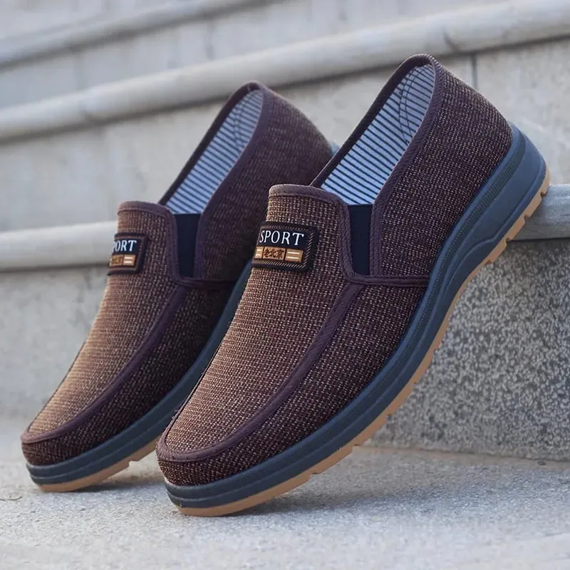 Hot Selling Men's Sports Shoes for Spring and Summer 2024 Casual Old Beijing Walking Shoes Breathable Men's Cloth Shoes