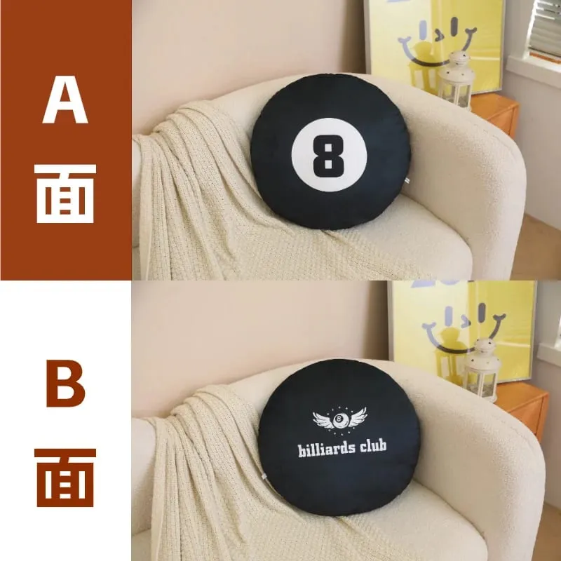 48cm Sports Ball Plush Pillow Stuffed Soft Seat Cushion Decorative Volleyball Rugby Table Tennis Basketball Golf Billiards Gift — image 16