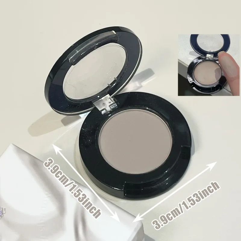 Single Matte Eyeshadow with Brush Low Saturation Color under Eye Highlighting Multi Use Makeup Ideal for Holiday Gifting — image 5