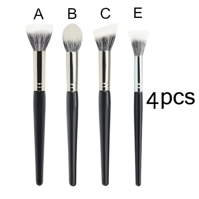 Stippling Highlight Makeup Brushes Blush Goat Hair Multifunctional Beauty Foundation Make Up Brush Tools