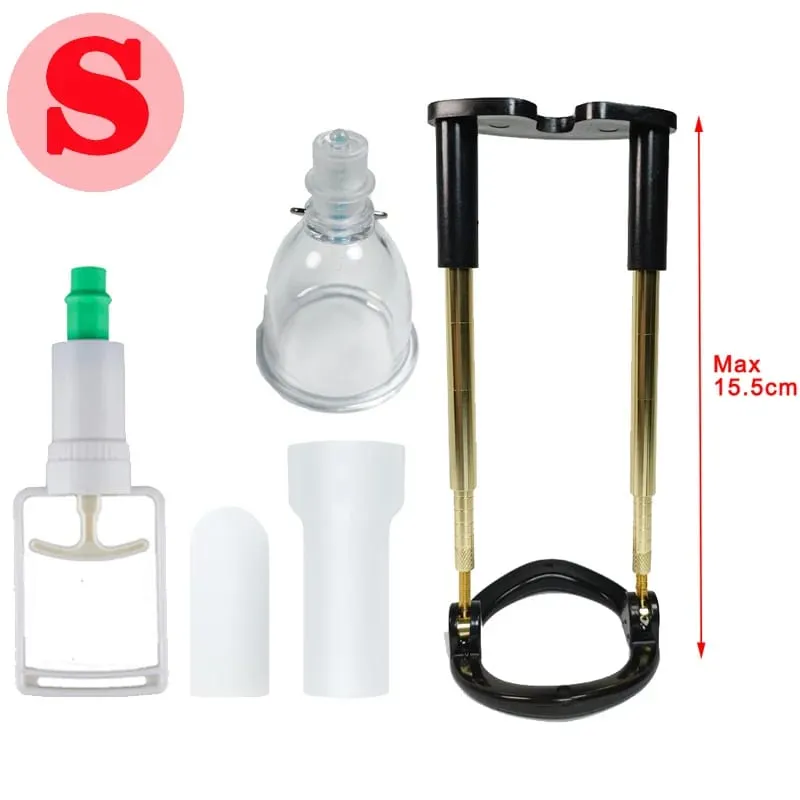 Bending Correction Penis Pump Male Enlarger Enhancement Extender Traction Exercise Sex Toys Men Dick Enhancer Stretcher Trainer