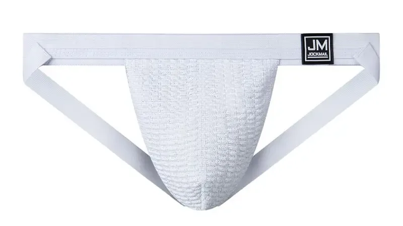 Jockmail Sexy Men Underwear Briefs Jockstrap Bare Buttocks Panties Gay Male Panties Shorts Bulging Bag Soft Underpants Cueca — image 31