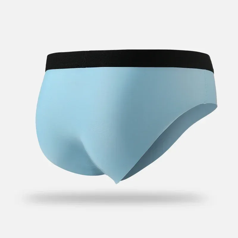 3PC Ice silk texture briefs, super cool on the skin in summer, enjoy the silky touch — image 4