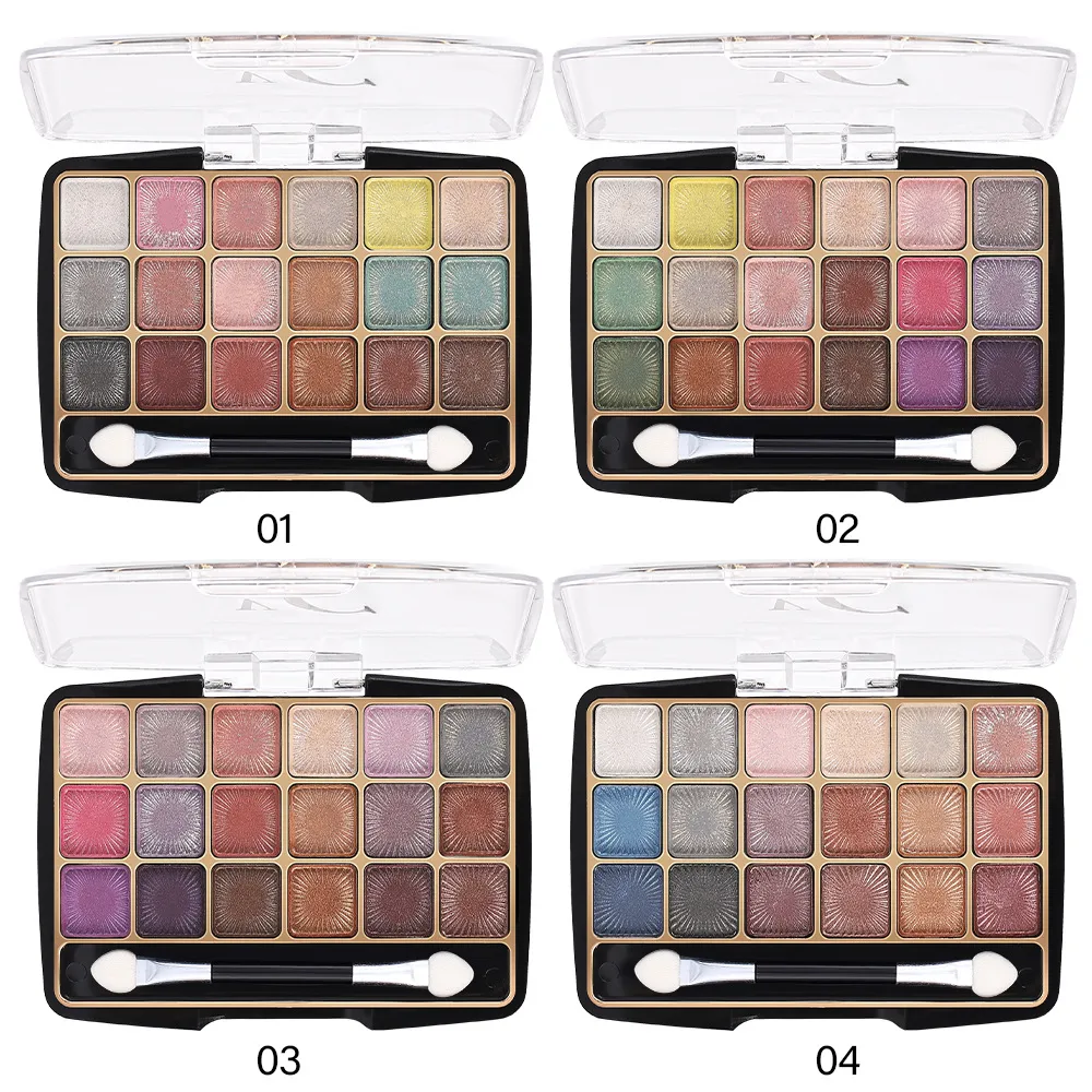 18 Colors Matte Eyeshadow palette cheap makeup Korean cosmetics Eye shadow Highlighter Long Lasting luxury makeup for women — image 5