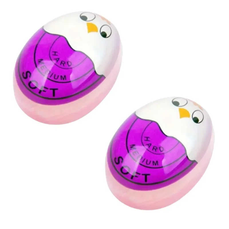 1/2pcs Chick Egg Timer Sensitive Color Change Indicator for Hard Soft Boiled Eggs Cooker Kitchen Gadget for Restaurants Bakeries — image 12
